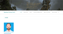 Desktop Screenshot of matthewfarber.com